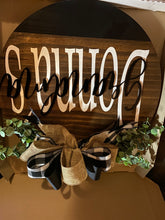 Load image into Gallery viewer, Family Name Door Hanger