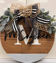 Load image into Gallery viewer, Family Name Door Hanger